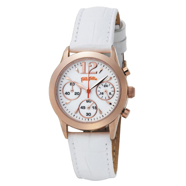 AAA 1:1 Replica Folli-Follie Ladies Watches White Dial Quartz 29MM WF0R026SCW Watch