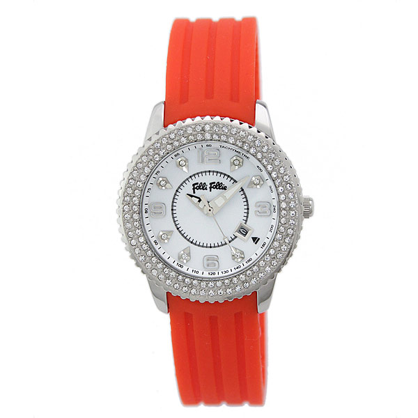 AAA 1:1 Replica Folli-Follie Ladies Watches White Dial Quartz 33MM WF5T003ZTW-OR Watch