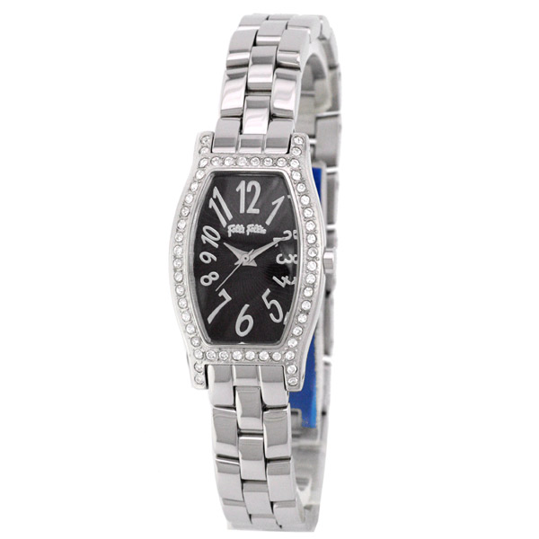 AAA 1:1 Replica Folli-Follie Ladies Watches Black Dial Quartz 20MM WF8A026BPB Watch