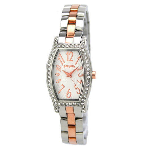 AAA 1:1 Replica Folli-Follie Ladies Watches Silver Dial Quartz 20MM WF8A026BPZ Watch