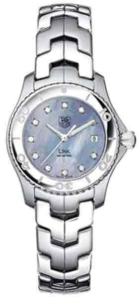 AAA 1:1 Replica TAG-Heuer-Link Ladies Watches Pearl Dial Quartz 27.3MM WJ1317.BA0573 Watch