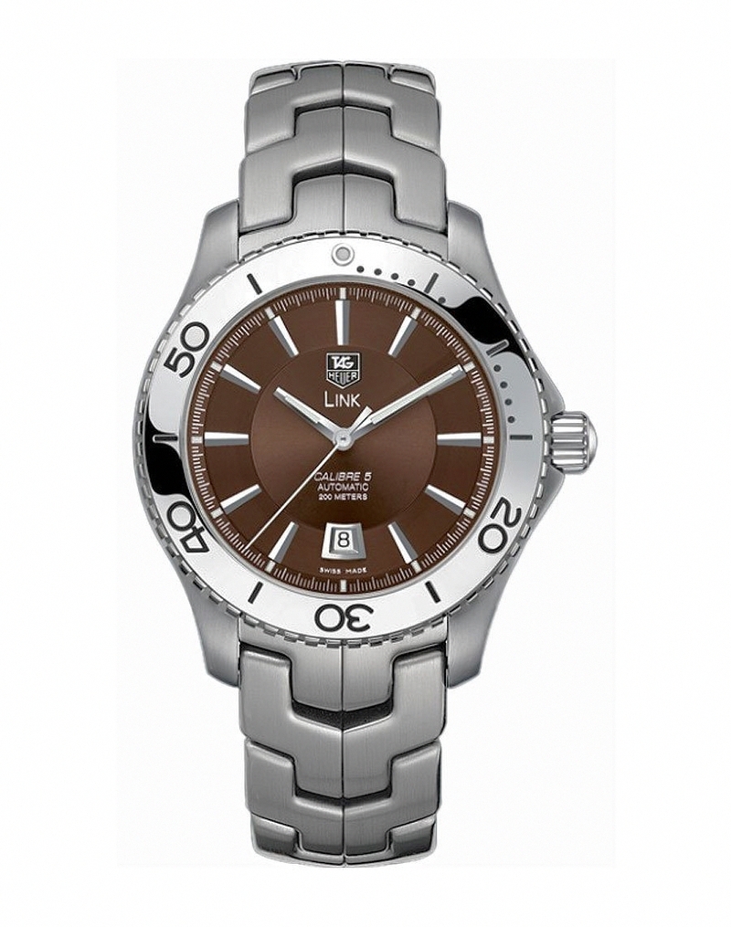 AAA 1:1 Replica TAG-Heuer-Link Mens Watches Brown Dial Automatic 42MM WJ201D.BA0591 Watch