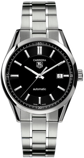 AAA 1:1 Replica TAG-Heuer-Carrera Mens Watches Black Dial Automatic 39MM WV211B.BA0787 Watch