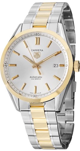 AAA 1:1 Replica TAG-Heuer-Carrera Mens Watches Silver Dial Automatic 39MM WV215D.BD0788 Watch