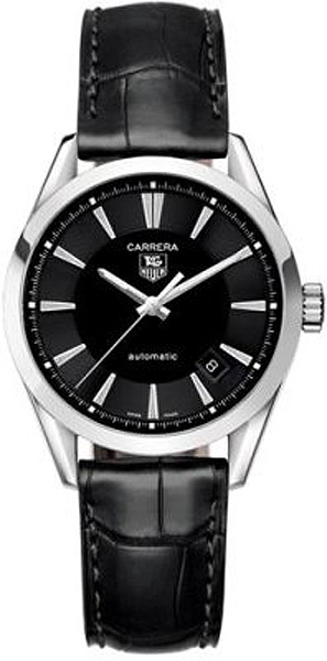 AAA 1:1 Replica TAG-Heuer-Carrera Mens Watches Black Dial Automatic 43MM WV2213.FC6263 Watch