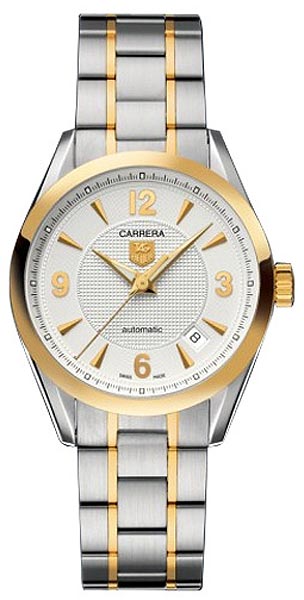 AAA 1:1 Replica TAG-Heuer-Carrera Mens Watches Silver Dial Automatic 36MM WV2250.BD0791 Watch