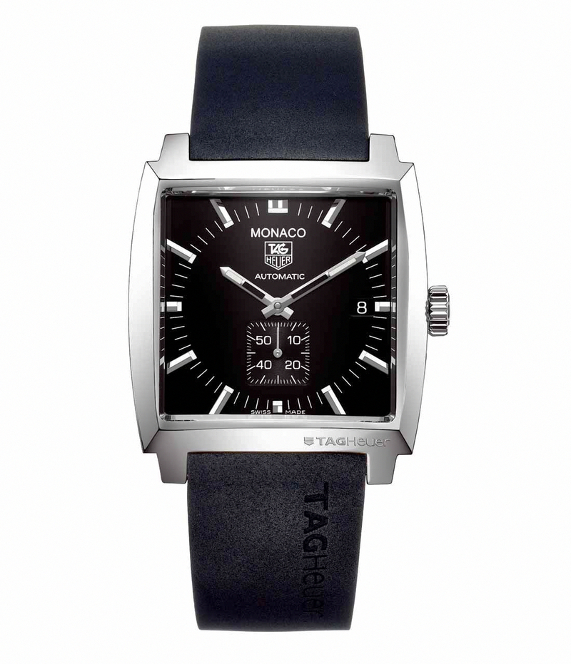 AAA 1:1 Replica TAG-Heuer-Monaco Mens Watches Black Dial Automatic 37MM WW2110.FT6005 Watch