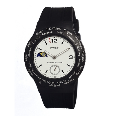 AAA 1:1 Replica Atop-Wwa Unisex Watches White Dial Japanese Quartz 44MM WWA-2AR Watch