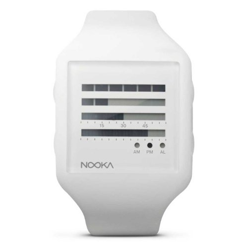 AAA 1:1 Replica Nooka Unisex Watches White Dial Japanese Quartz 38MM ZUB-ZENH-WT-20 Watch