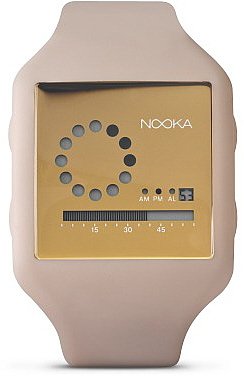AAA 1:1 Replica Nooka Unisex Watches Brown Dial Japanese Quartz 38MM ZUB-ZIRC-NK-20 Watch